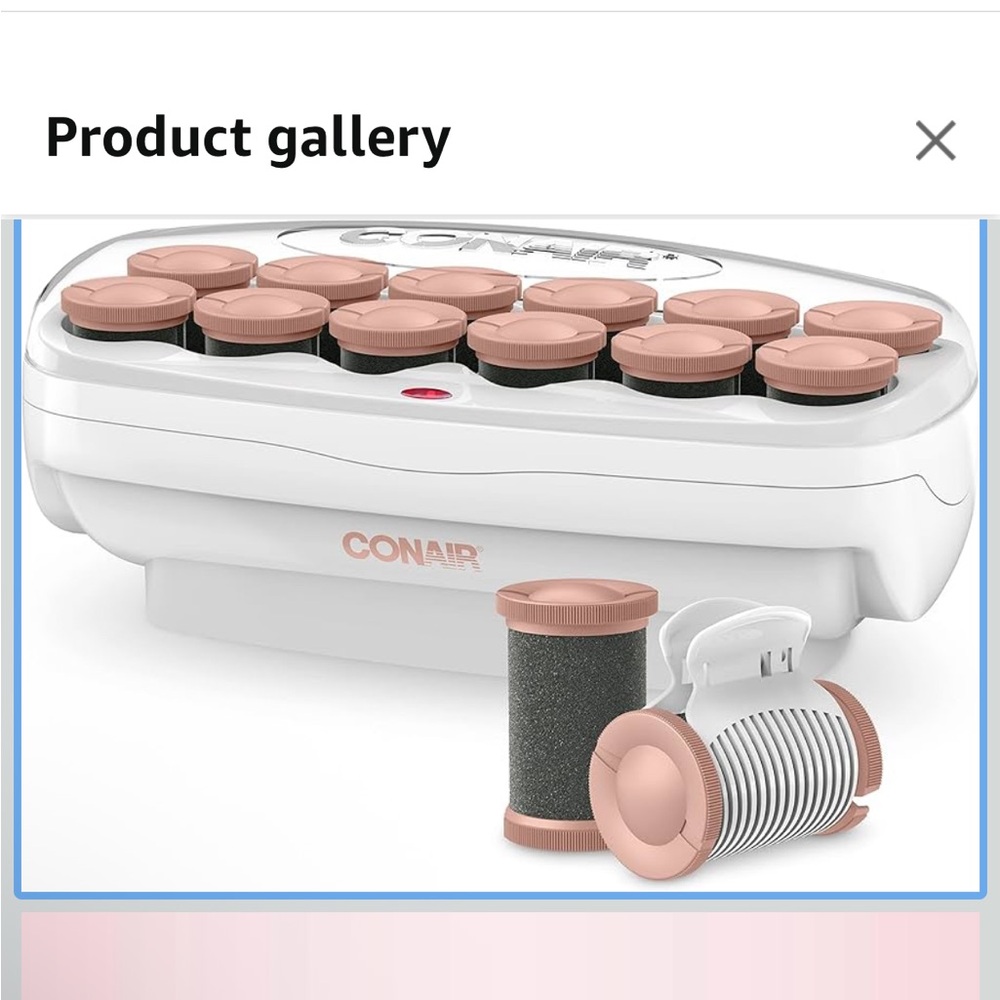 Rose Gold Hair Rollers